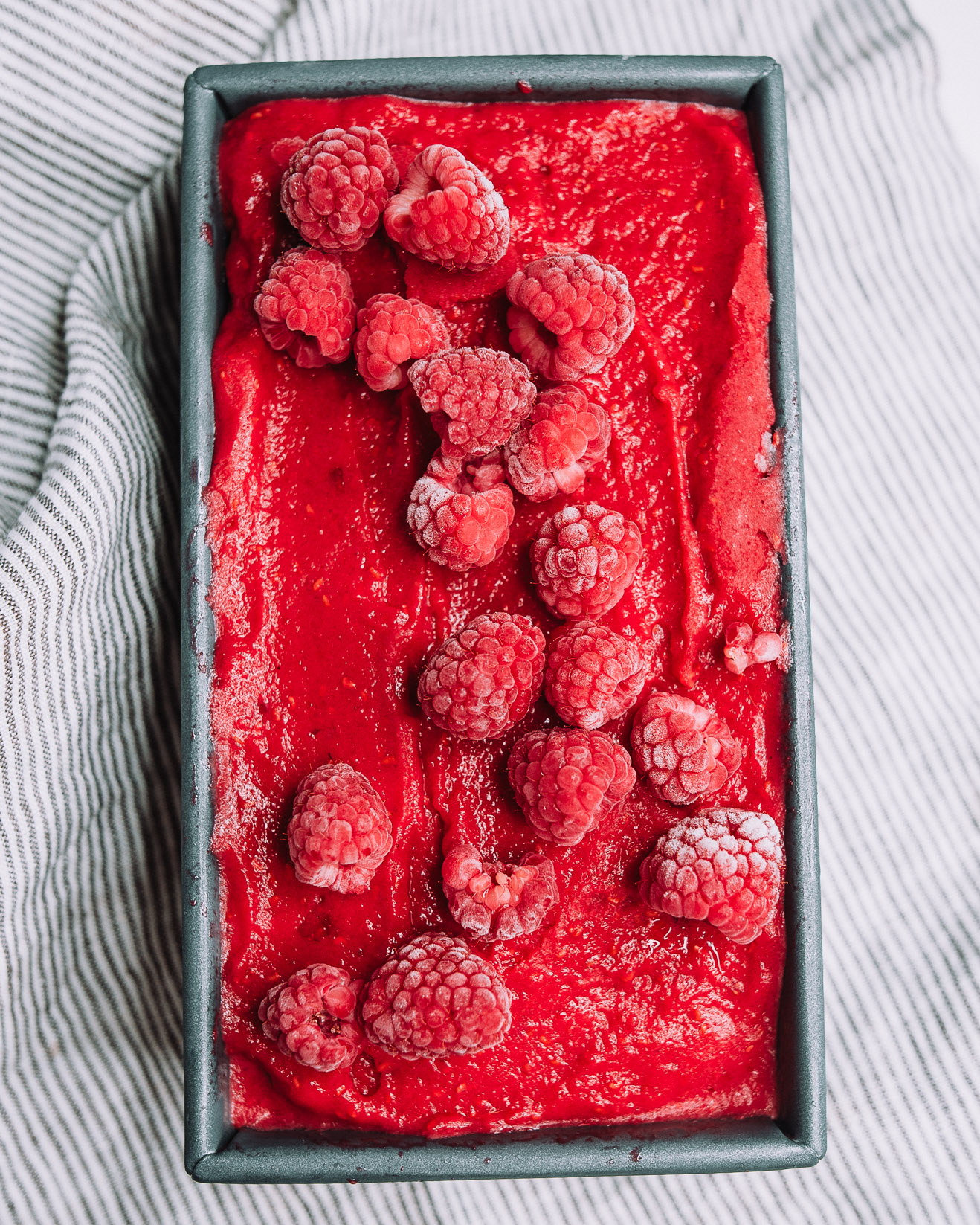 Raspberry Lime Sorbet Recipe by Farmer's Market Society